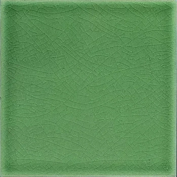 Modernista Liso Verde Oscuro 15x15